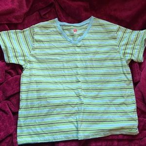 hanes womens v-neck shirt